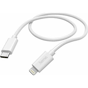 USB-кабель Hama USB-A Lightning, 1 м, белый (001832950000)