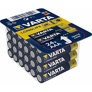 Батарея Varta LongLife AAA/R03 24 шт.
