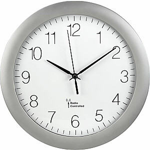 Часы настенные Hama DCF PG-300 серебро (001863370000)
