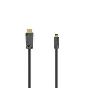 Кабель Hama HDMI Micro — HDMI 1,5 м, черный (002050160000)