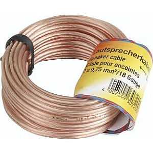 Кабель Hama SPEAKER CABLE 2X0.75MM 20M