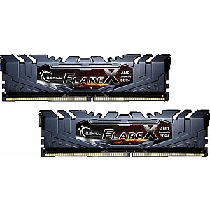 Atmiņa G.Skill Flare X, DDR4, 16GB, 3200MHz, CL14 (F4-3200C14D-16GFX)