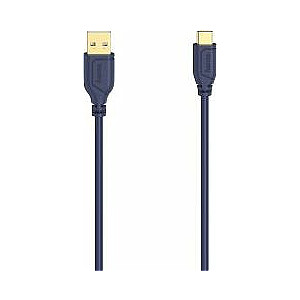 USB-кабель Hama USB-A - USB-C 0,75 м темно-синий (002006350000)