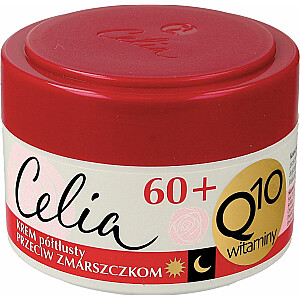 Крем для лица Celia Q10 Витамины 60+ против морщин 50мл
