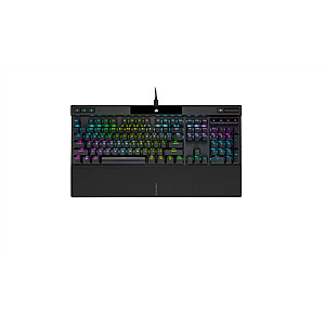 Corsair K70 PRO RGB Gaming keyboard, RGB LED light, NA, Wired, Black, Optical-Mechanical