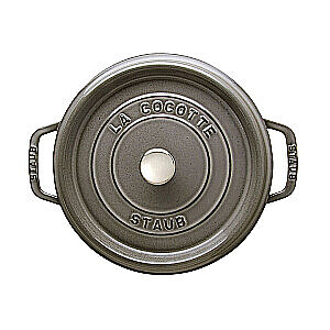 STAUB Круглая чугунная кастрюля 40500-246-0 3,8 л графит