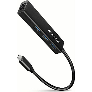 USB-концентратор Axagon 1x RJ-45 + 3x USB-A 3.2 Gen1 (HMC-GL3A)