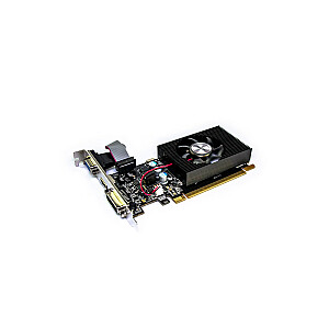 AFOX Geforce GT610 2GB DDR3 64 bitu DVI HDMI VGA LP ventilators AF610-2048D3L7-V8