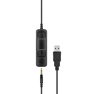 EPOS | SENNHEISER IMPACT SC 75 USB MS austiņas Vadu USB Type-A melns