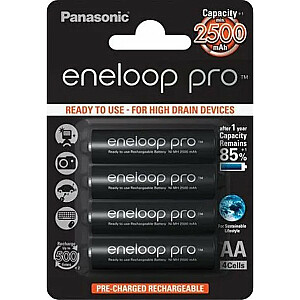 Аккумулятор Panasonic Eneloop Pro AA/R6 2500mAh 2 шт.