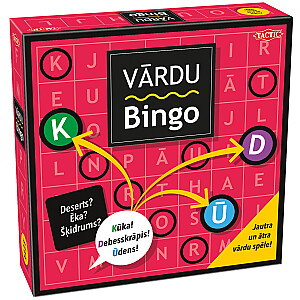 TACTIC Spēle "Vārdu Bingo" (Latviešu val.)