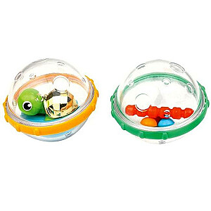 MUNCHKIN Float and Play Bubbles zīdaiņu un mazuļu vannas rotaļlieta, 4m+, 4 gab., 01158402