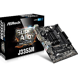 Asrock J3355M NA (iegultais CPU) mikro ATX