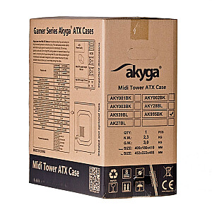 Akyga 'ak995bk PC"ATX Nero Midi Tower Черный
