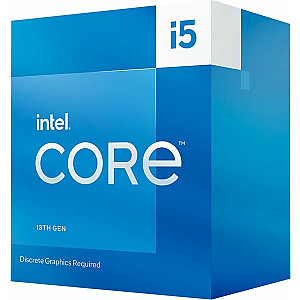 Procesors Intel Core i5-13400F, 2,5 GHz, 20 MB, BOX (BX8071513400F)