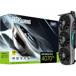Видеокарта Zotac Gaming GeForce RTX 4070 Ti Trinity 12 ГБ GDDR6X (ZT-D40710D-10P)