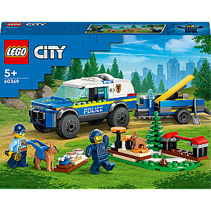 LEGO City lauka policijas suņu apmācība (60369)