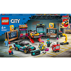 LEGO City automašīnu tūninga darbnīca (60389)