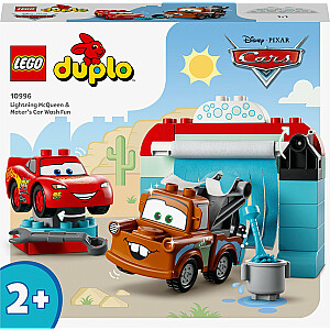 LEGO Duplo Lightning McQueen un viņa palīgs automazgātava (10996)