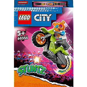 Трюковый велосипед LEGO City с медведем (60356)
