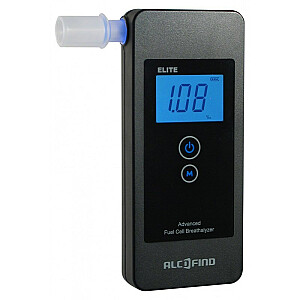 Алкотестер HI-TECH MEDICAL ALCOFIND ELITE Электрохимический сенсор Black Platinum Встроенный дисплей