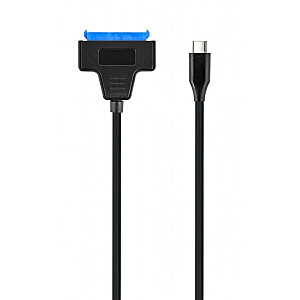 Adapteris Gembird USB 3.0 Type-C vīrišķais uz SATA 2.5 USB kabelis 0,2 m 2,0 USB C Melns
