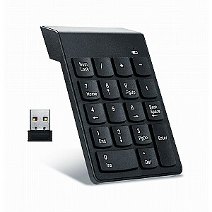 Gembird KPD-W-02 Цифровая клавиатура Ноутбук/ПК Bluetooth Черный