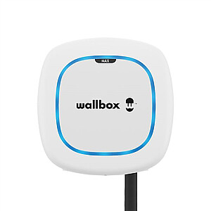 Wallbox Pulsar Max Electric Vehicle charge, 5 meter cable, 11kW, White