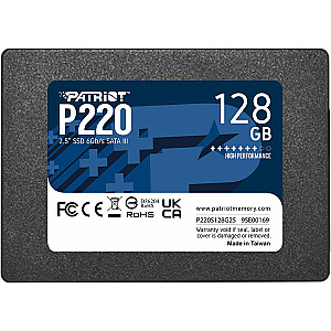 Patriot P220 128GB SATA3 2,5" SSD