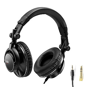 Проводные наушники с оголовьем Hercules HDP DJ60 Music Black