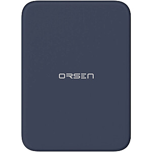 Orsen EW50 Magnetic Wireless Power Bank для iPhone 12 и 13 4200 мАч синий