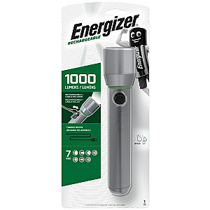 Перезаряжаемый ручной светодиодный фонарь Energizer Metal Vision HD 1000 лм, зарядка от USB