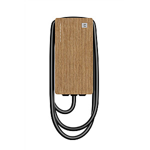 Teltonika Energy TeltoCharge 16A, 3 phase, 11kW, type 2 5m cable, WiFi/BLE/ETH/NFC/RS485 Wooden front cover