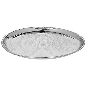 Подсвечник-палка 4Living круглый серебро 25,5см 610453