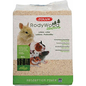 Gultas veļa Zolux RodyWood Nature 60 l/4 kg