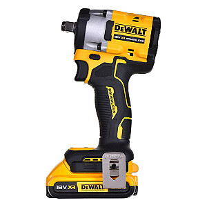 Triecienuzgriežņu atslēga 1/2" 18V 2x2,0Ah DCF921D2T DEWALT