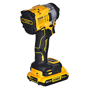 Triecienuzgriežņu atslēga 1/2" 18V 2x2,0Ah DCF921D2T DEWALT