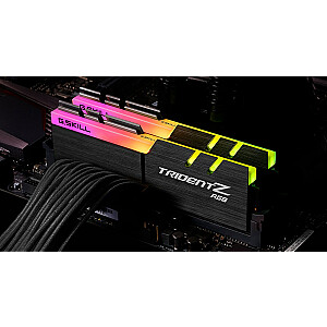 G.Skill Trident Z RGB F4-3600C16D-32GTZR 32GB 2x16GB DDR4 3600MHz atmiņas modulis