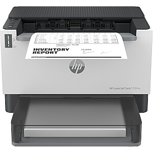 Принтер HP LaserJet Tank 1504w, черно-белый, принтер для бизнеса, печать, компактный размер; Энергоэффективный; Двухдиапазонный Wi-Fi