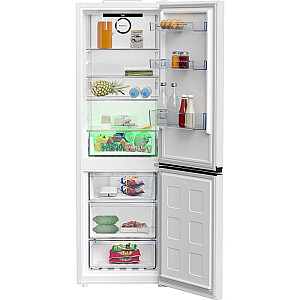 BEKO Refrigerator B3RCNA364HW, height 185cm, Energy class E, NeoFrost, HarvestFresh, AeroFlow, White