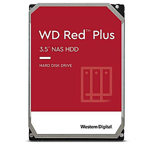 Жесткий диск WESTERN DIGITAL Red Plus 6 ТБ SATA 256 МБ 5400 об/мин 3,5" WD60EFPX