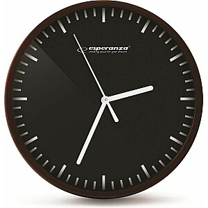 Часы настенные Esperanza Будапешт черные (EHC010K)