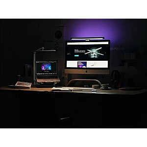 Yeelight ekrāna gaismas josla Pro RGB YLTD003 monitora gaisma sudraba krāsā