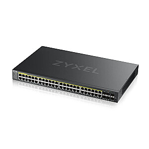 Сетевой коммутатор Zyxel GS2220-50HP-EU0101F Управляемый L2 Gigabit Ethernet (10/100/1000) Power over Ethernet (PoE) Черный
