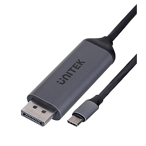 KABEĻA ADAPTERIS UNITEK USB-C - DP 1.4 8K 60HZ 1,8M