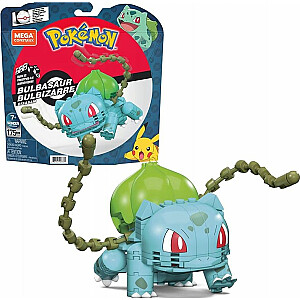 Mattel BULBASAUR POKEMON ORIĢINĀLIE BLOKI ATTĒLS 24H