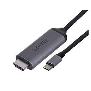 KABEĻA ADAPTERIS UNITEK USB-C — HDMI 2.1 8K 60HZ 1,8 M
