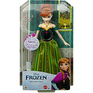 Mattel Frozen Frozen Singing Anna Doll Польская версия HMG45