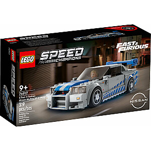 LEGO Speed Champions Nissan Skyline GT-R (R34) из фильма «Слишком быстро, слишком яростно» (76917)