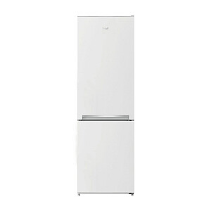 Beko RCSA270K30WN Холодильник-морозильник Отдельностоящий 270 л F Нержавеющая сталь, Белый